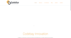 Desktop Screenshot of codebay-innovation.com